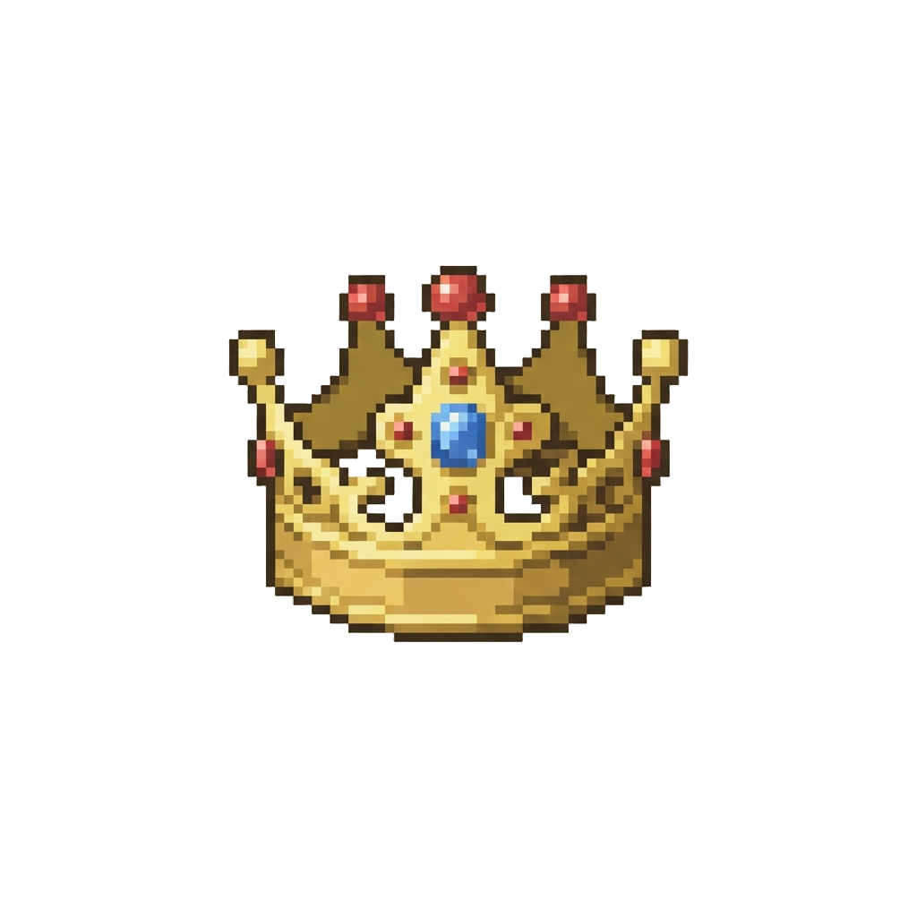 A Microscopic Toy Crown