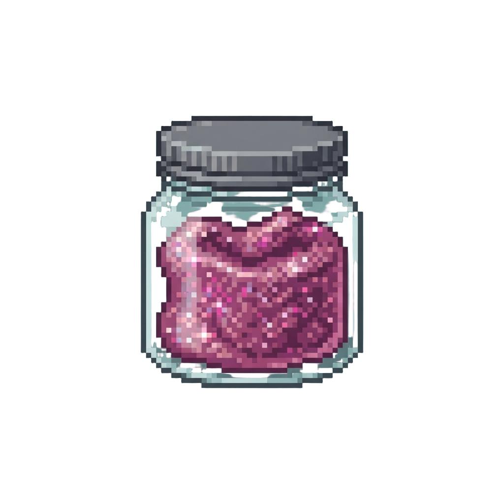 A Clump of Glitter Paste