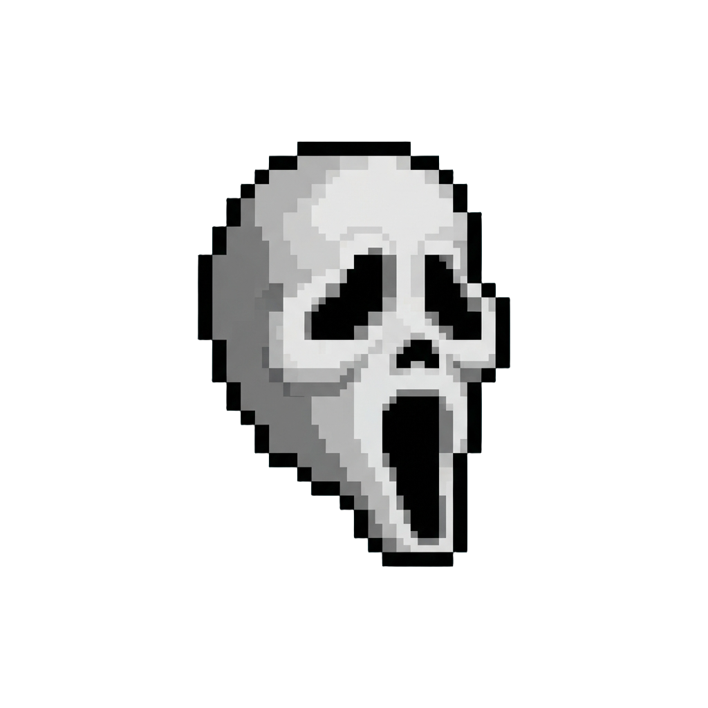 A Tiny Mini-ghostface Mask