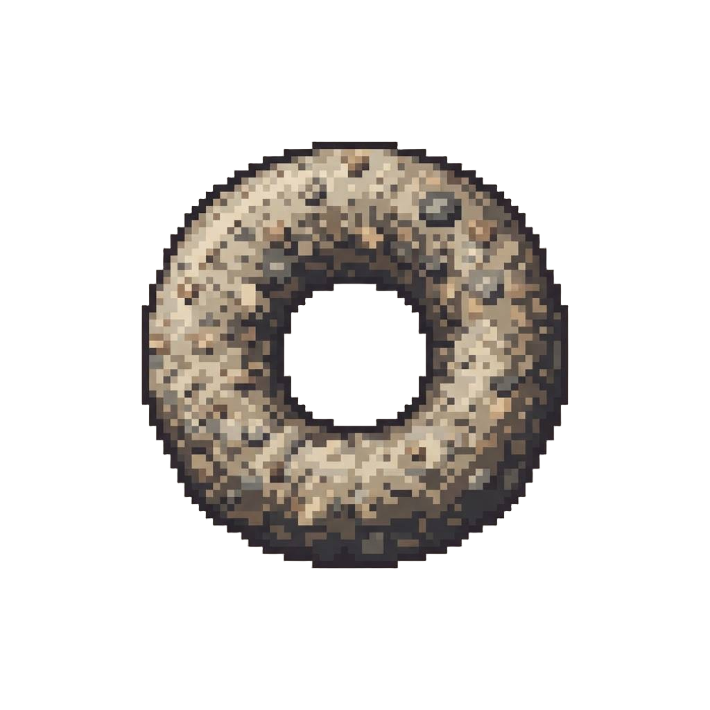 A Puffed Ring of Miniature Dust and Gravel