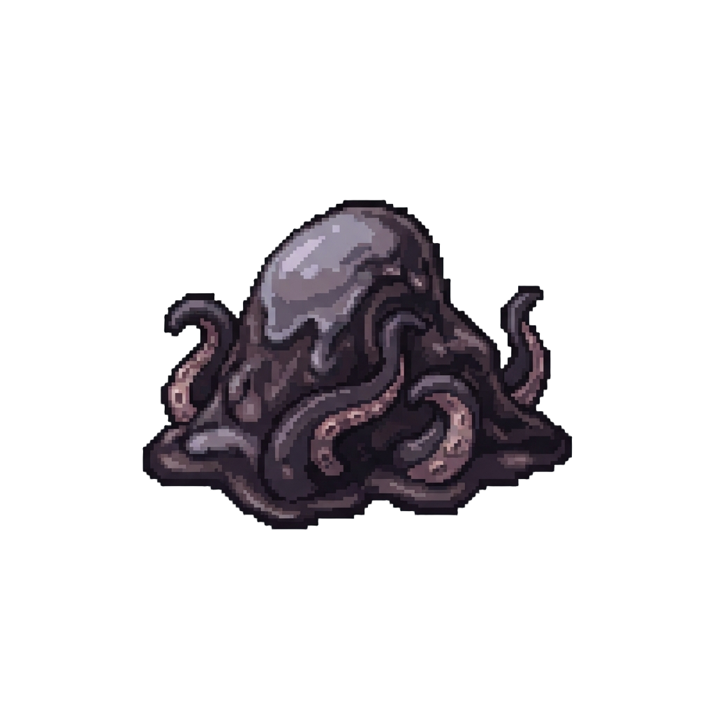 A Creeping Wall of Dark Sludge and Tentacles