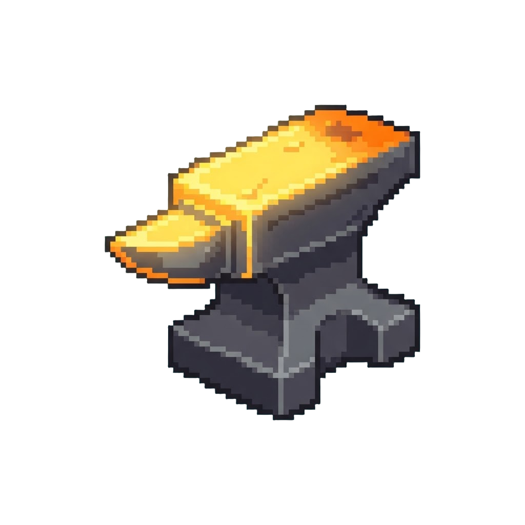 A Massive Glowing Anvil Dropping From the Ceiling