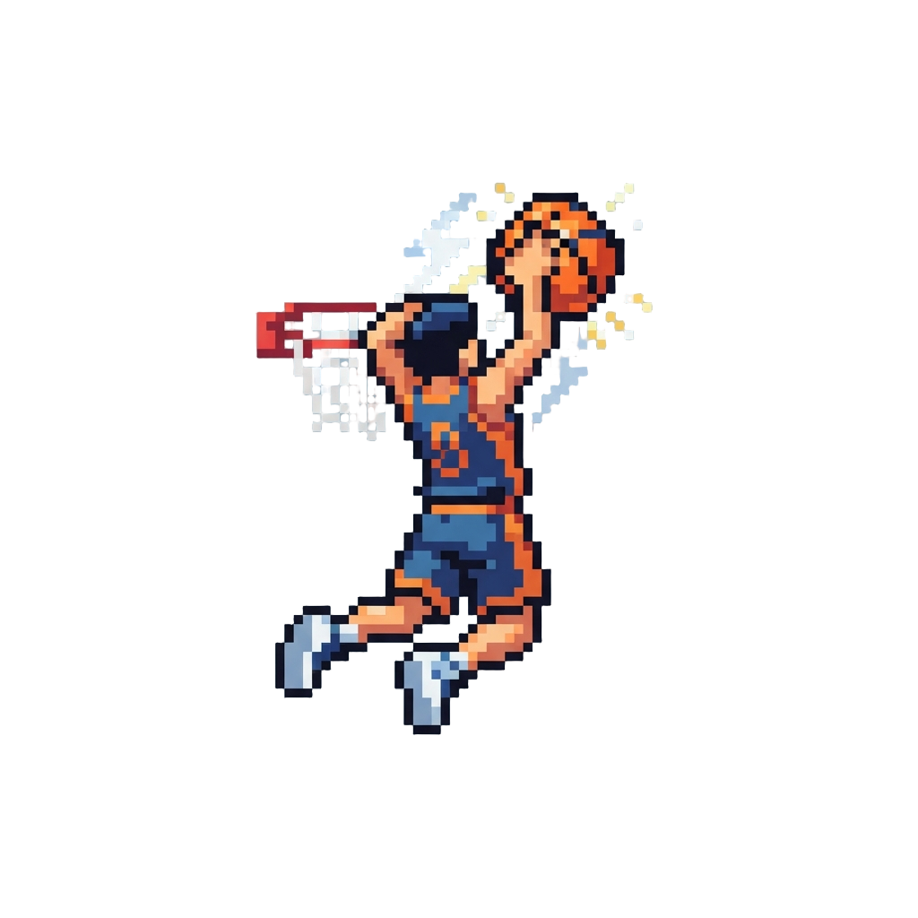 A Behind-the-back Thunderous Dunk