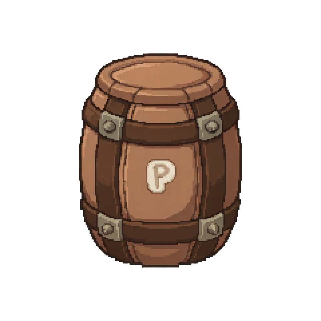 A Soft Plush Barrel
