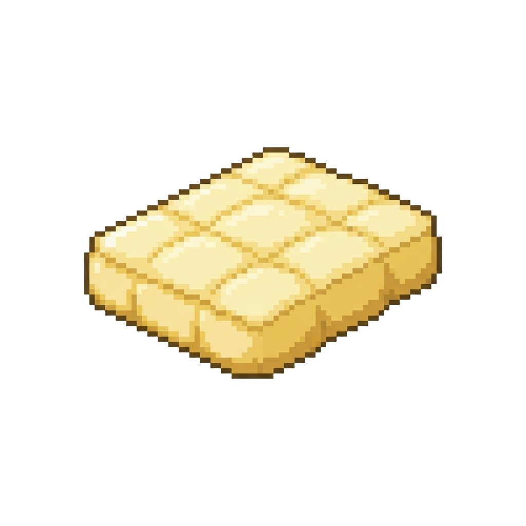 A Fluffy Yellow Foam Mattress