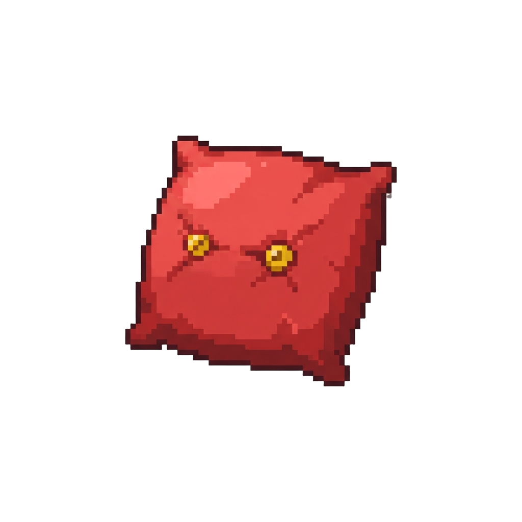 A Giant Soft Red Pillow