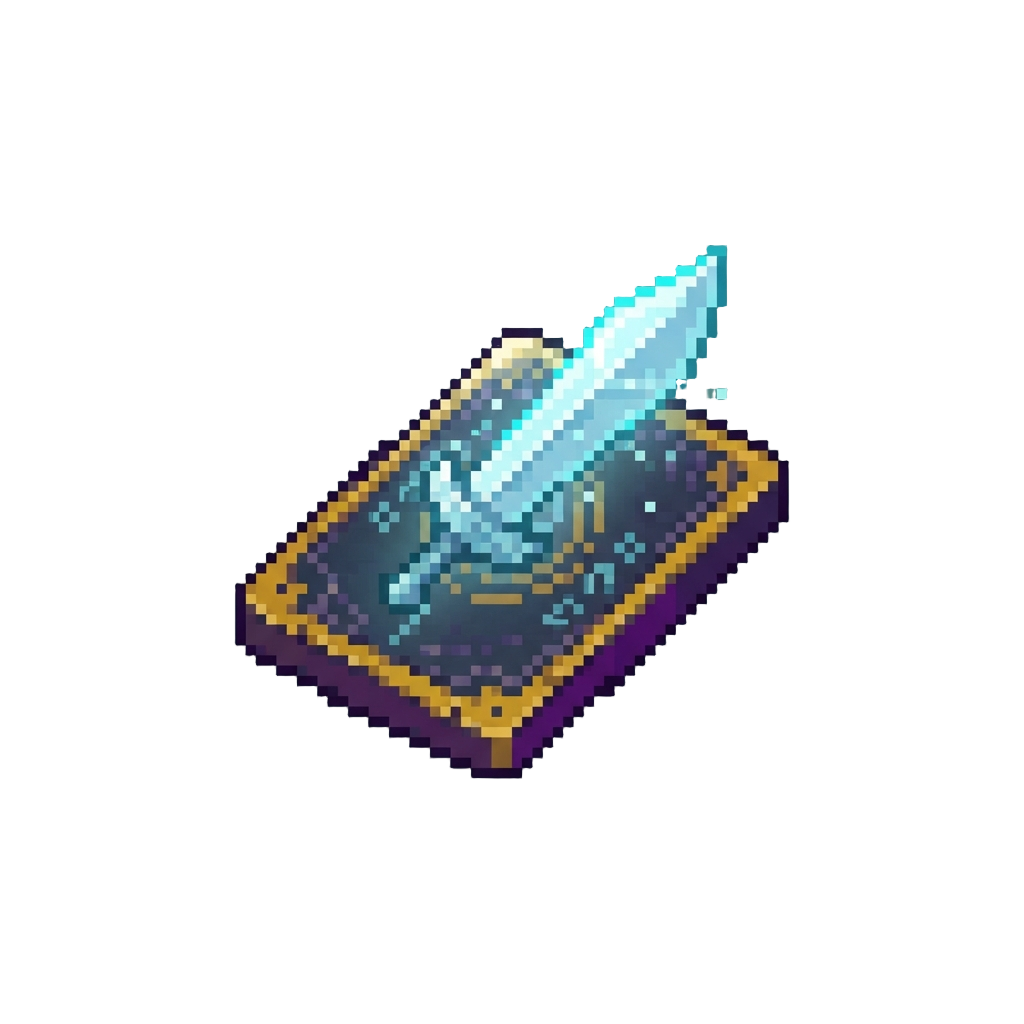 A Shimmering Phantom Blade Card