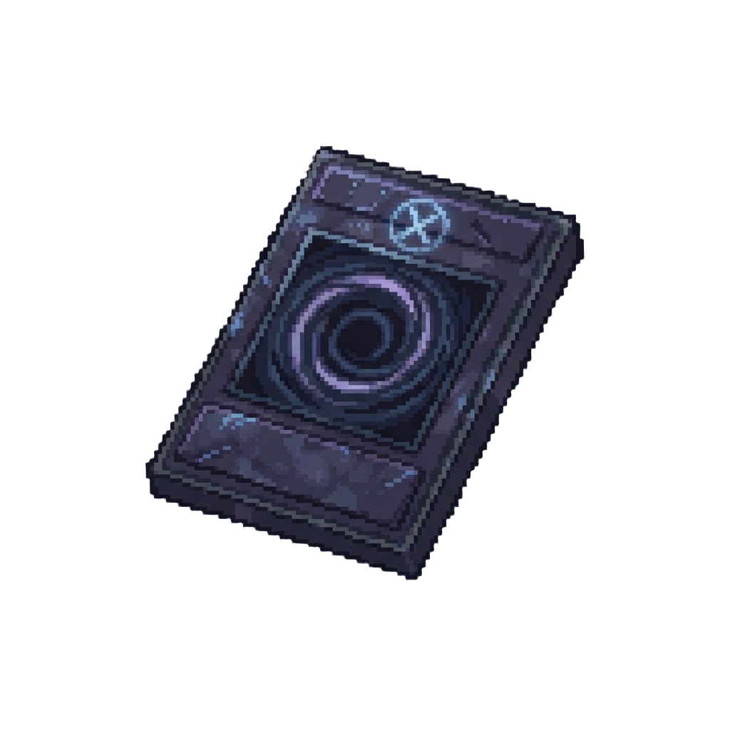 A Shadowy Abyss Spell-negate Trap Card