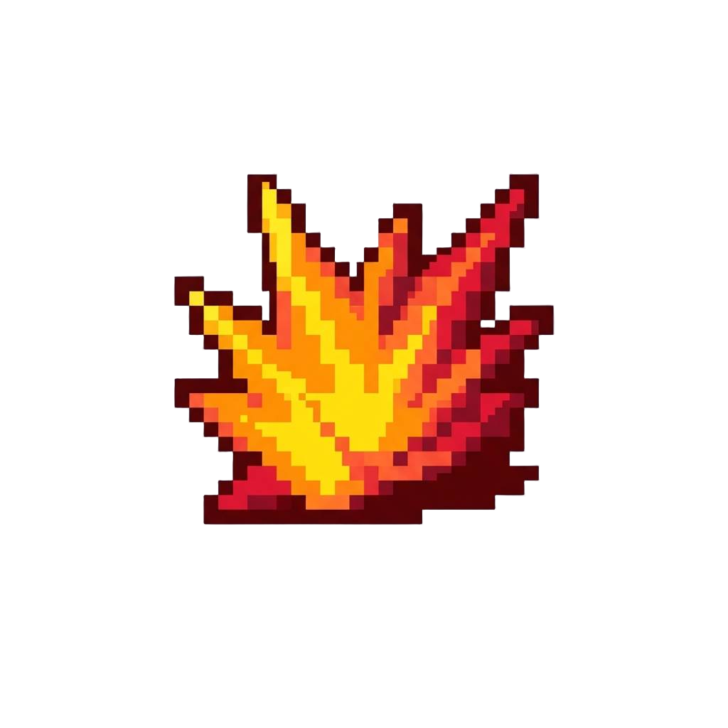 A Comic-book Boom Explosive Flash