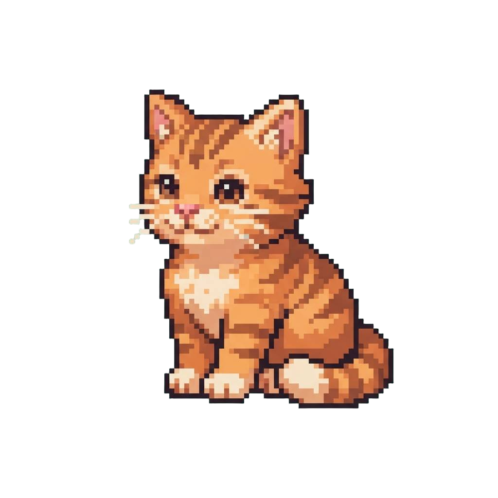A Cute Ginger Tabby Kitten
