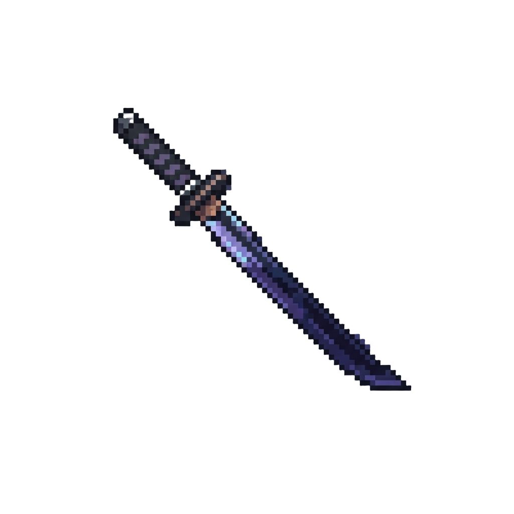 A Shadowy Energy Katana