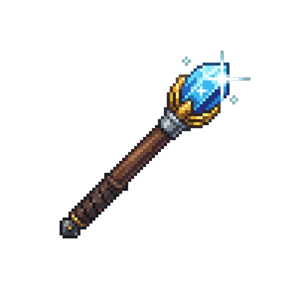 A Sparkling Enchanted Wand