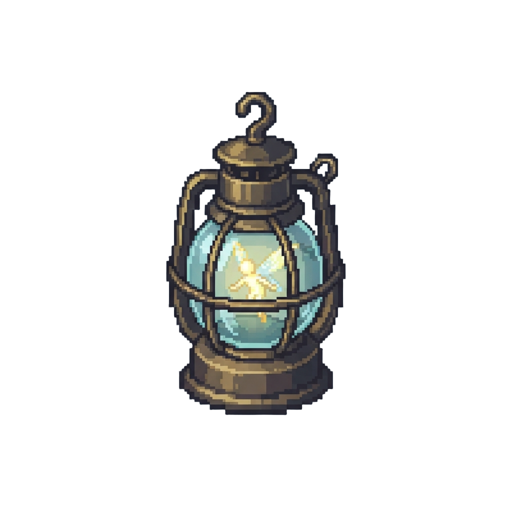 A Glowing Fairy Lantern