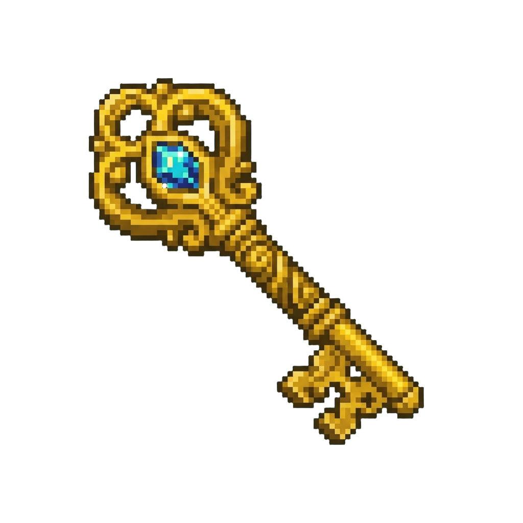 A Magical Golden Key