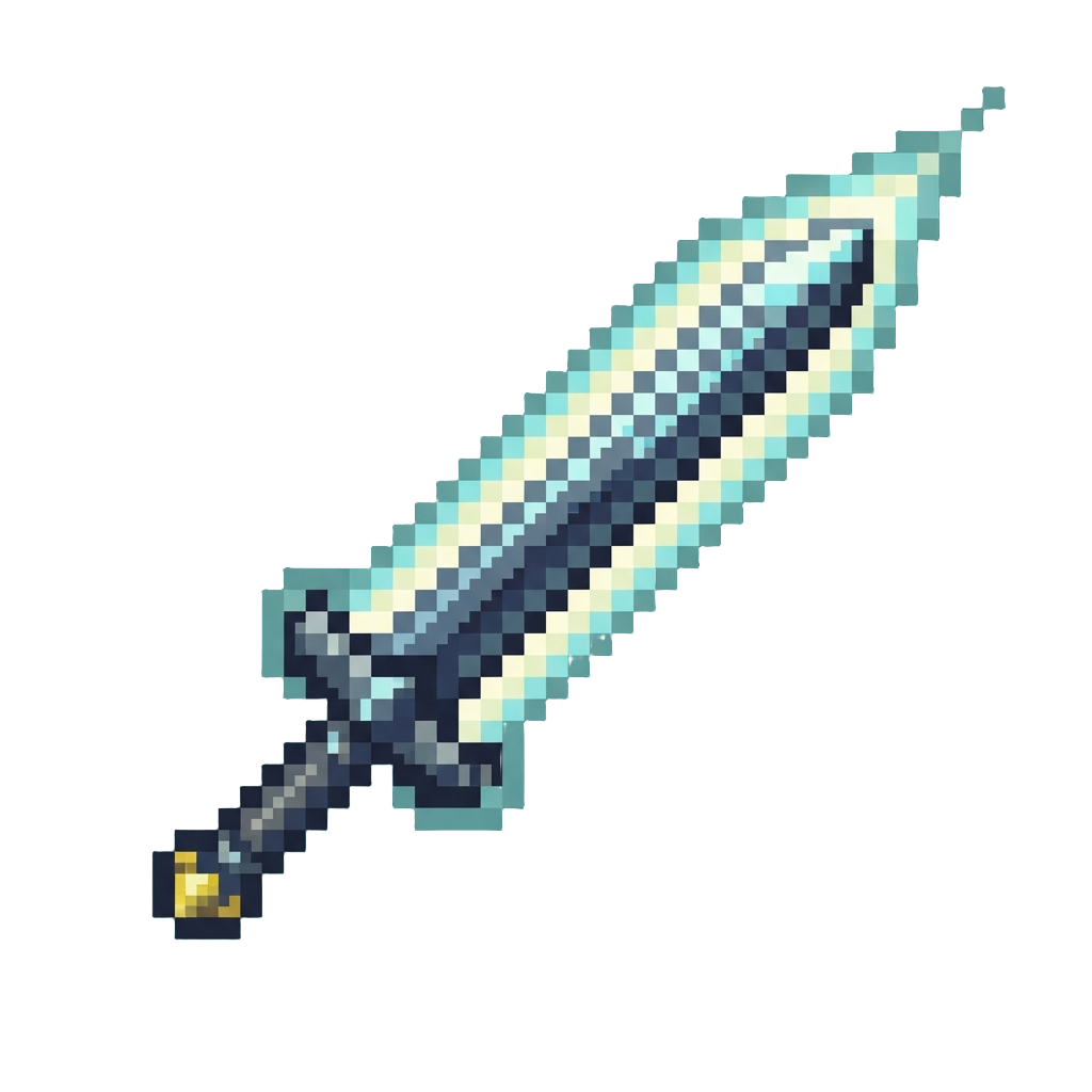 A Glowing Aura Blade