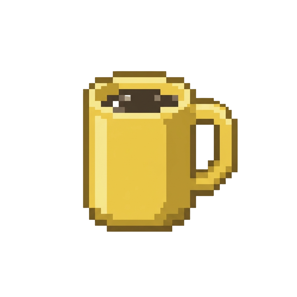 A Tiny Yellow Plastic Mug