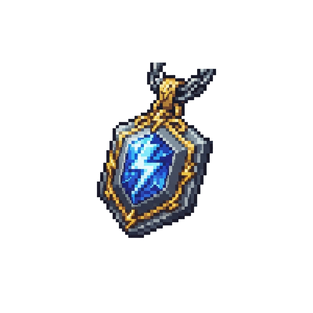 A Lightning-infused Amulet