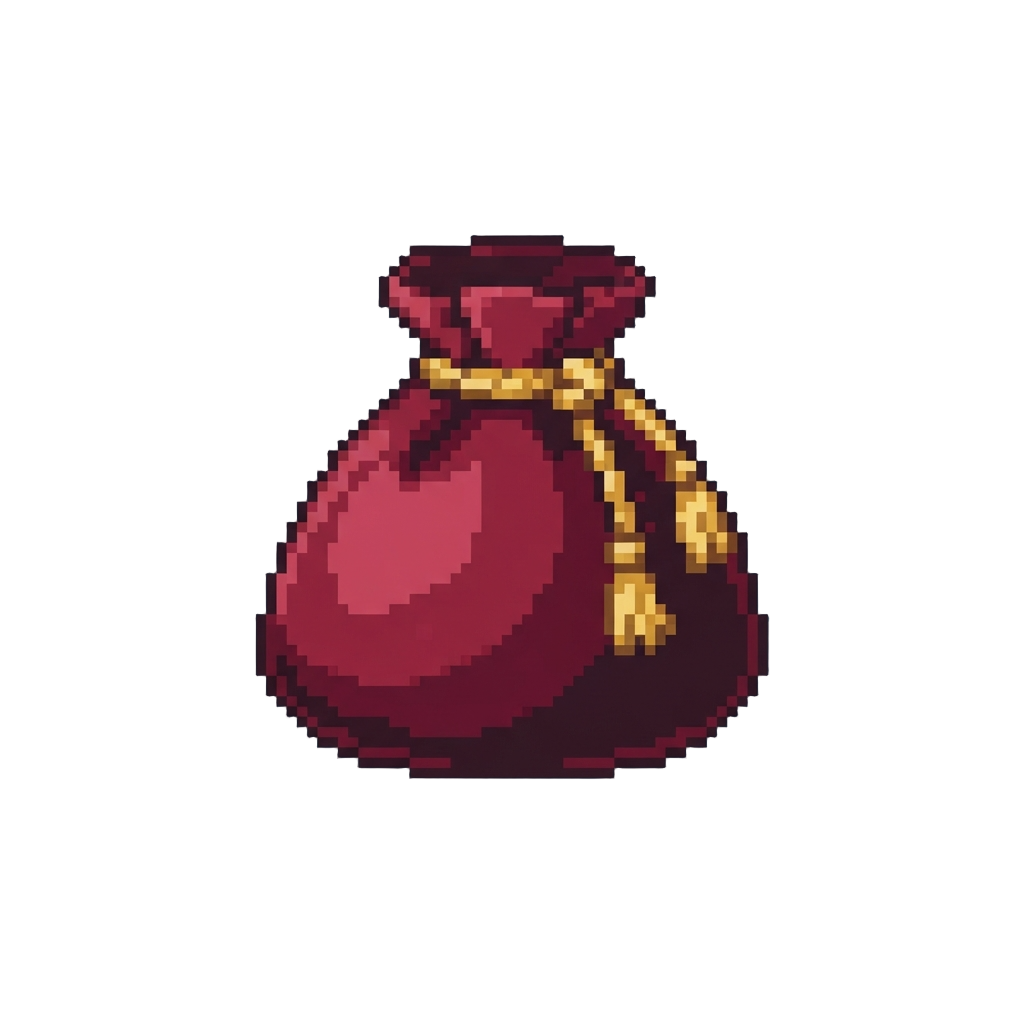 A Photorealistic Velvet Pouch