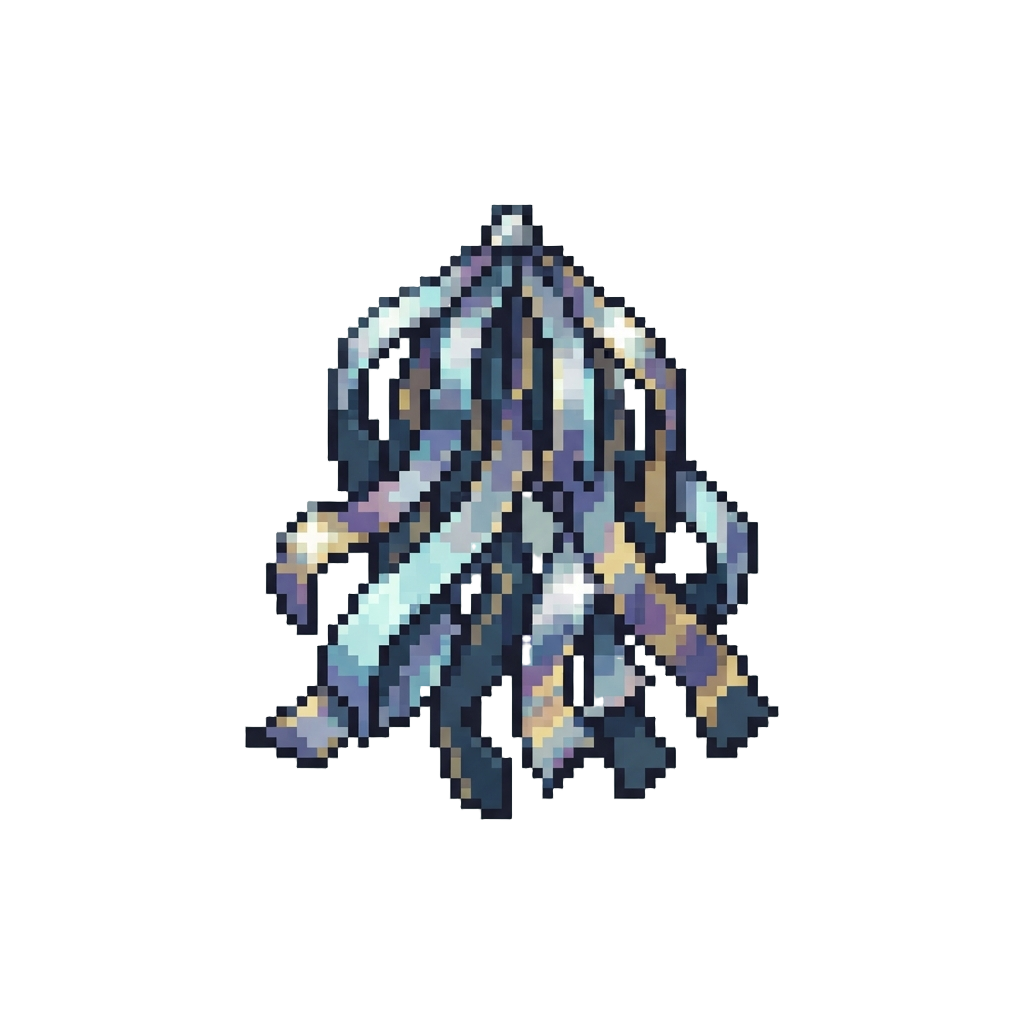A Cascade of Sparkling Foil Streamers