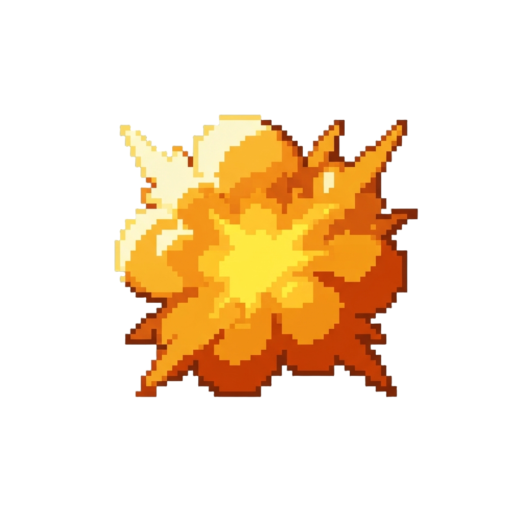 A Puff of Comic-book Boom-shaped Smoke