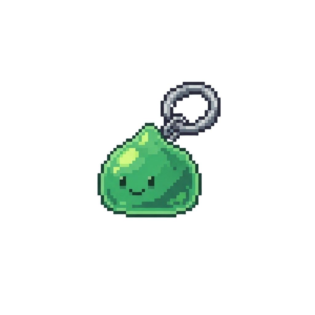 Tiny Novelty Plastic Key Ring