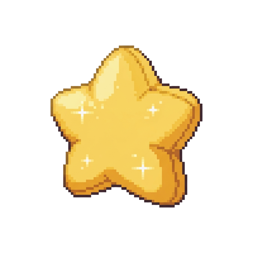 Huge Sparkly Plush Star