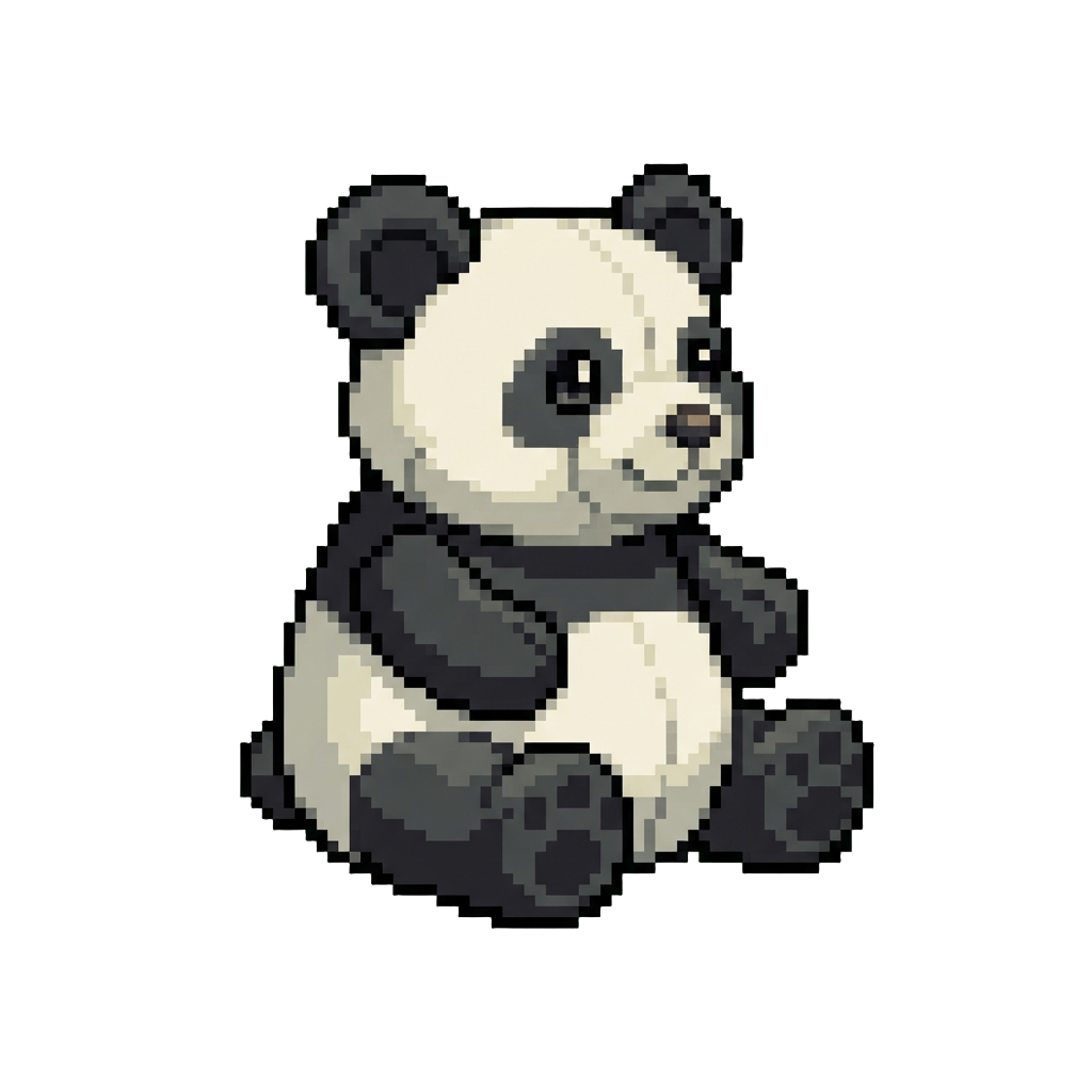 Oversized Plush Panda