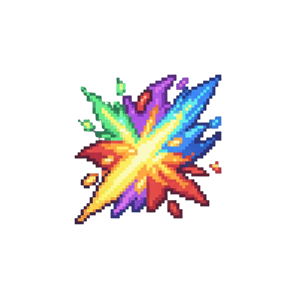 Rainbow Energy Explosion