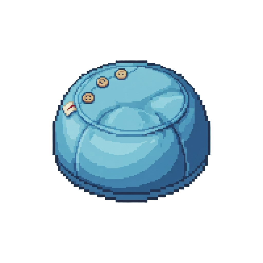 A Miniature Beanbag Cushion