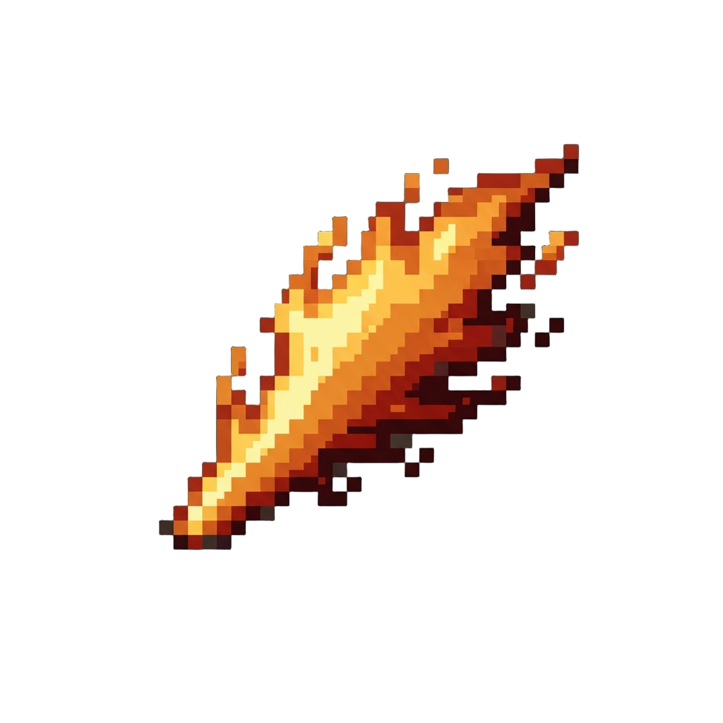 A Fiery Flame Jet Stream