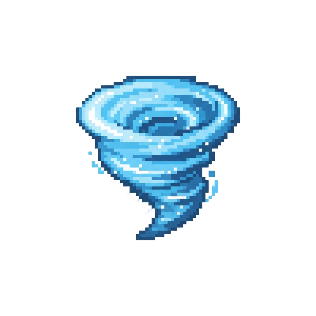 A Swirling Wind Vortex