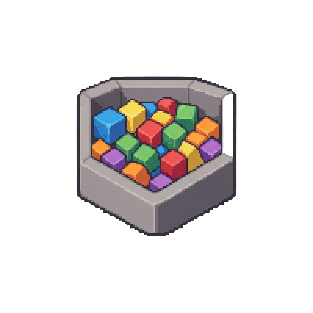 A Squishy Foam Block Pit