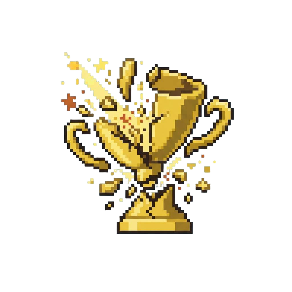 A Golden Trophy Explosion