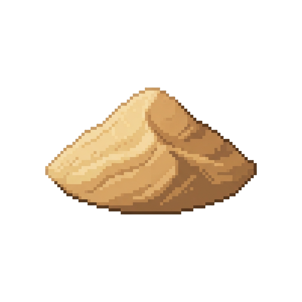 A High Pile of Soft Sand Dunes