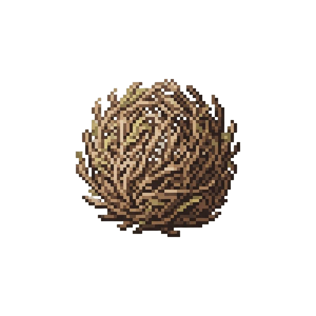 A Clump of Rolling Tumbleweeds