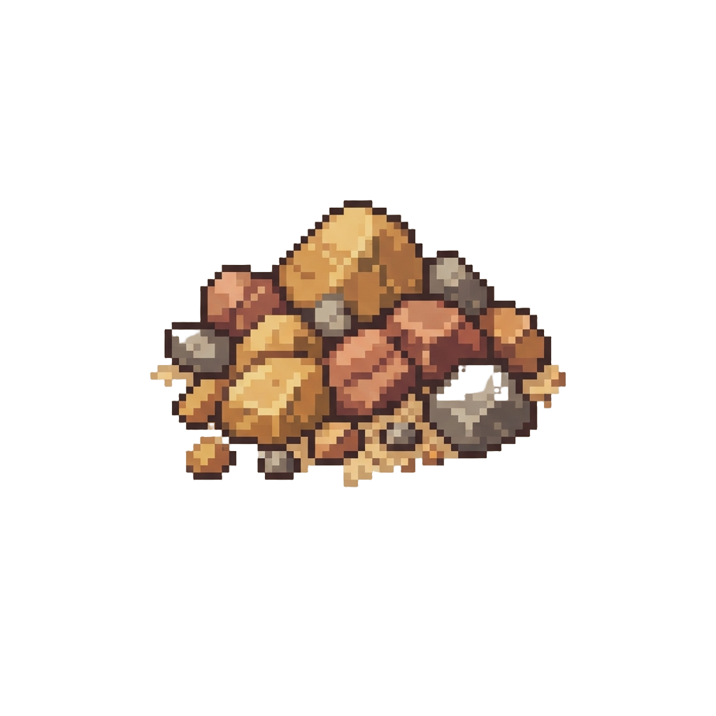 A Patch of Loose Desert Gravel