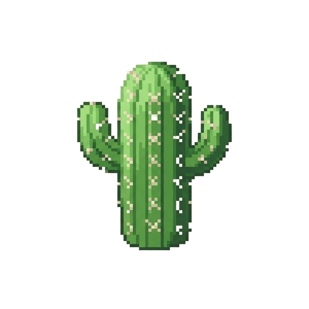 A Giant Thorny Cactus