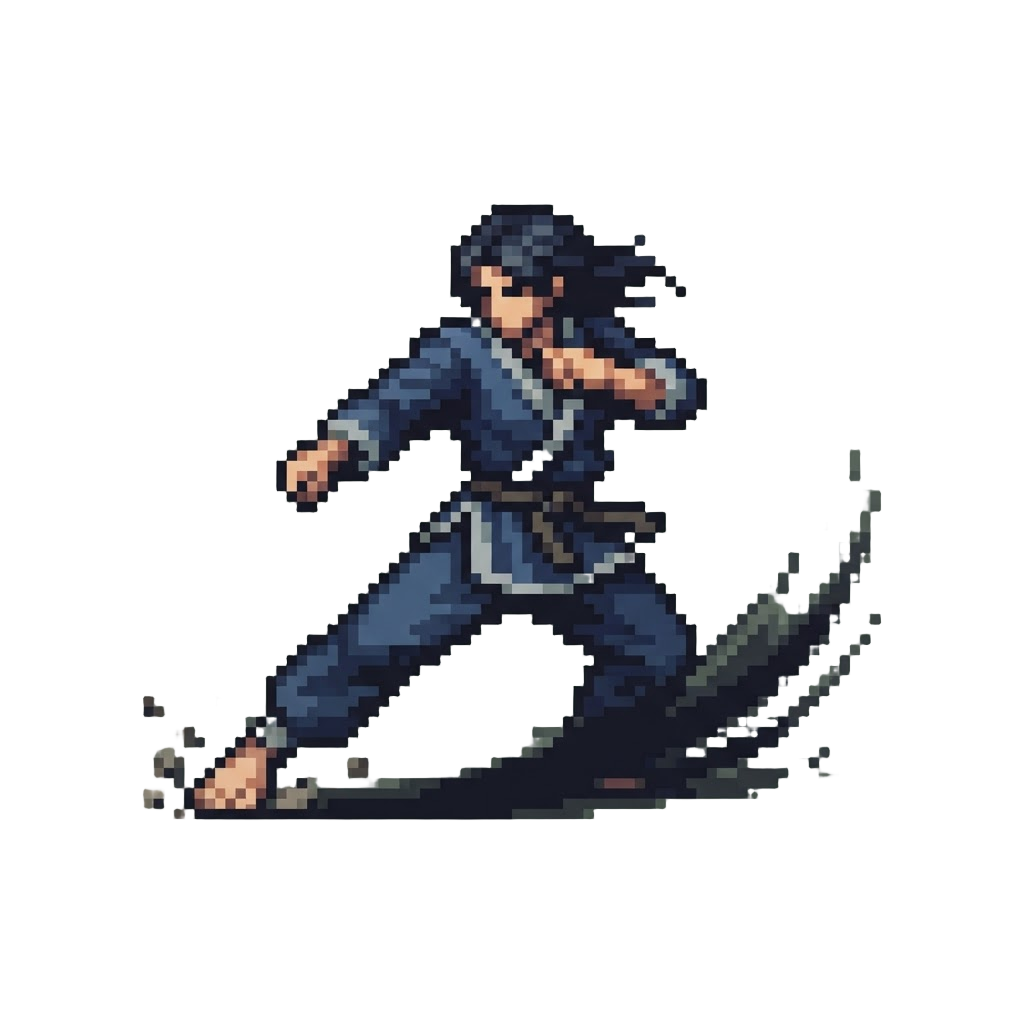 A Swift Leg-sweep Drag Into Darkness