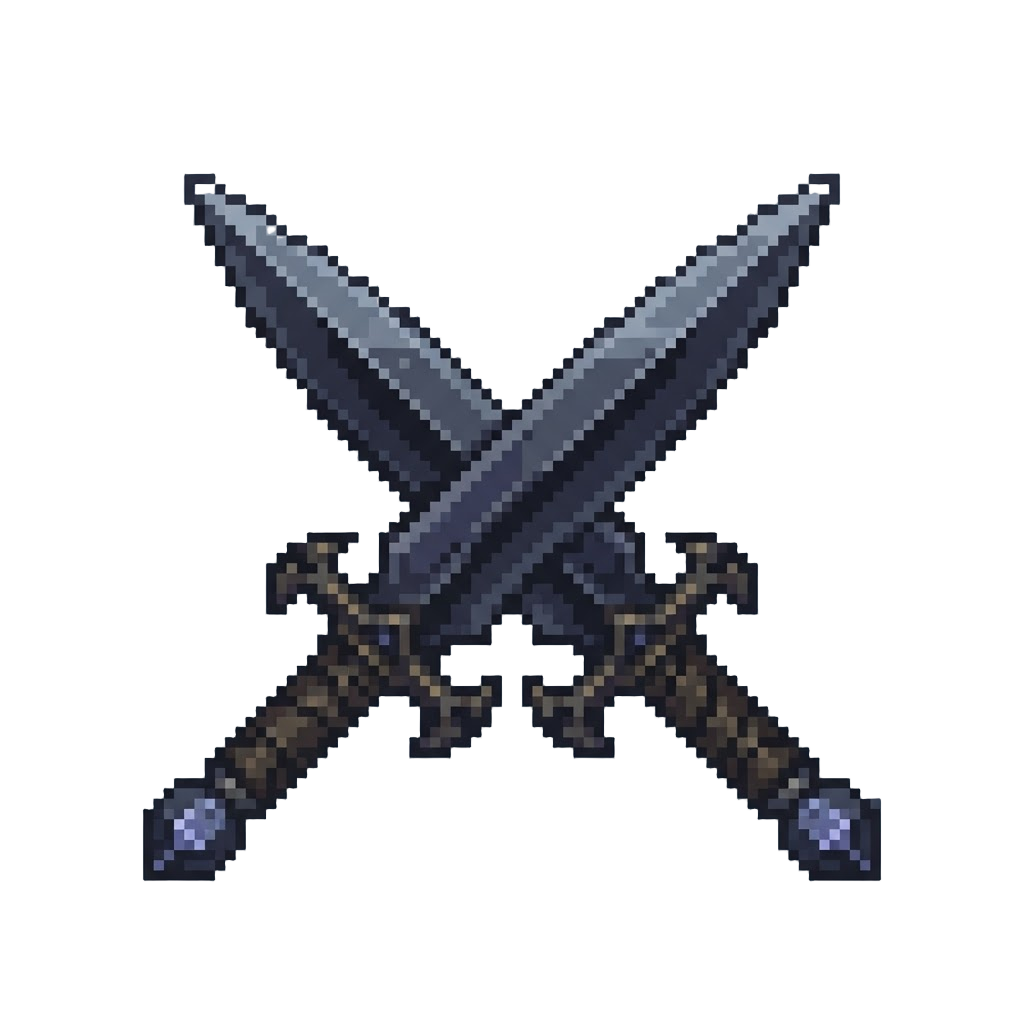 A Shadowy Dual-dagger Cross-cut