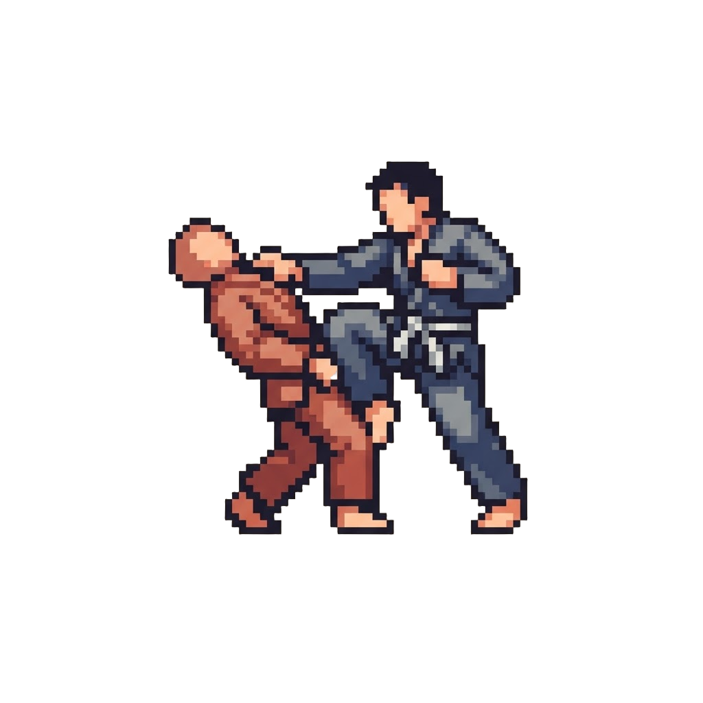 A Quiet Knee Strike and Takedown