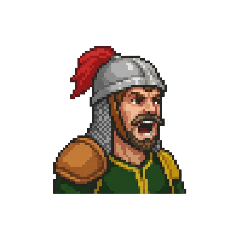 A Guard Shouting 'ambush Failed!'