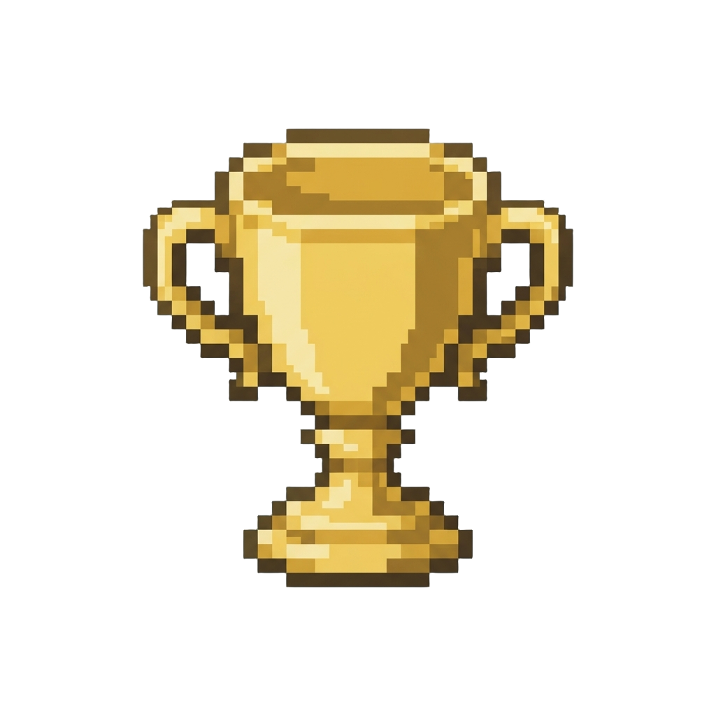 A Giant Golden Trophy Cup