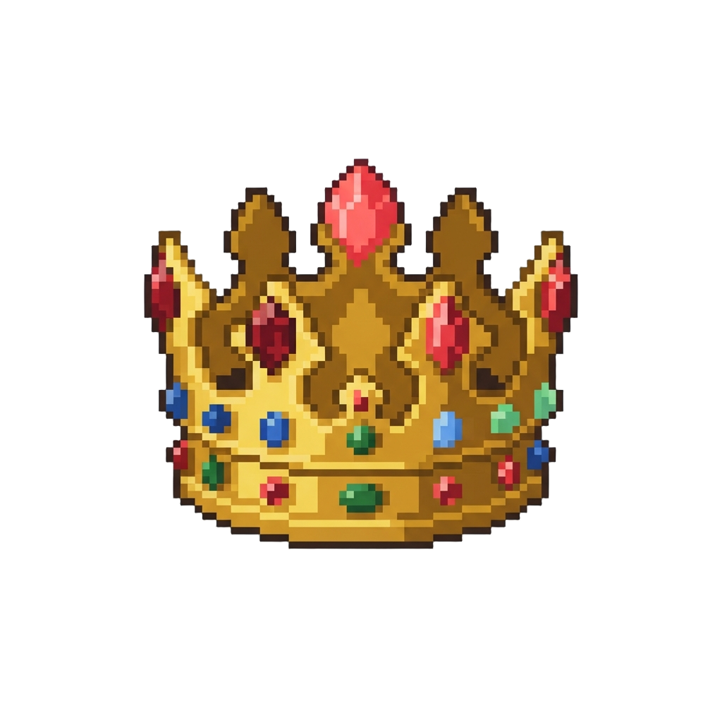 A Giant Glittery Crown