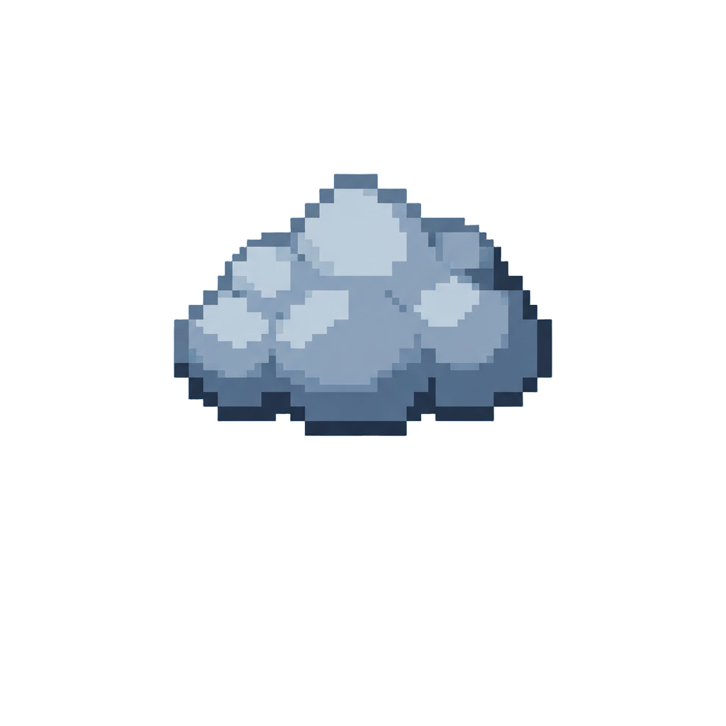 A Solitary Raincloud Icon