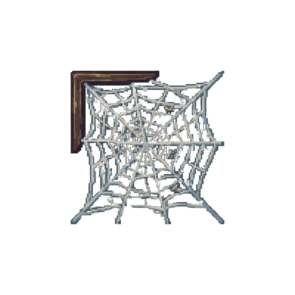 A Cobweb Icon Over the Chat