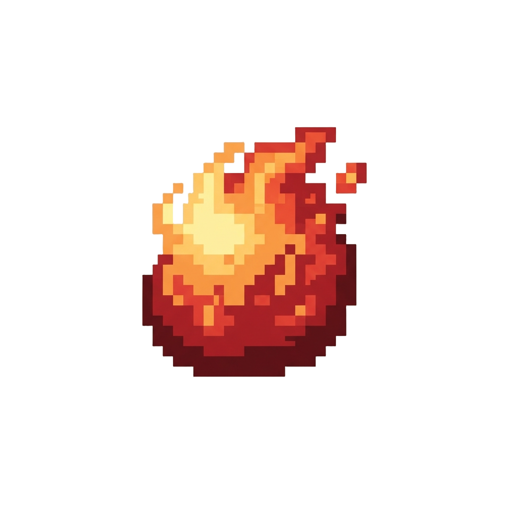 Crimson Fiery Inferno Energy