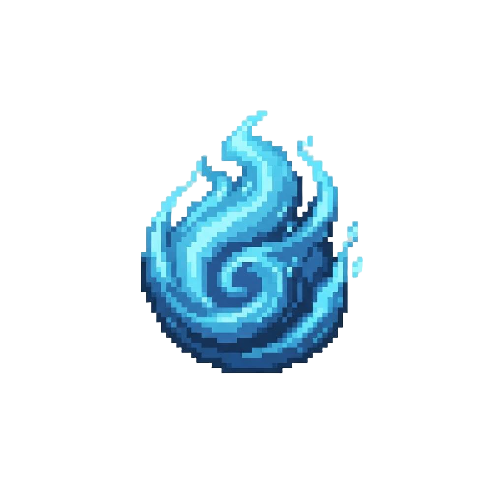 Azure Celestial Aura Energy