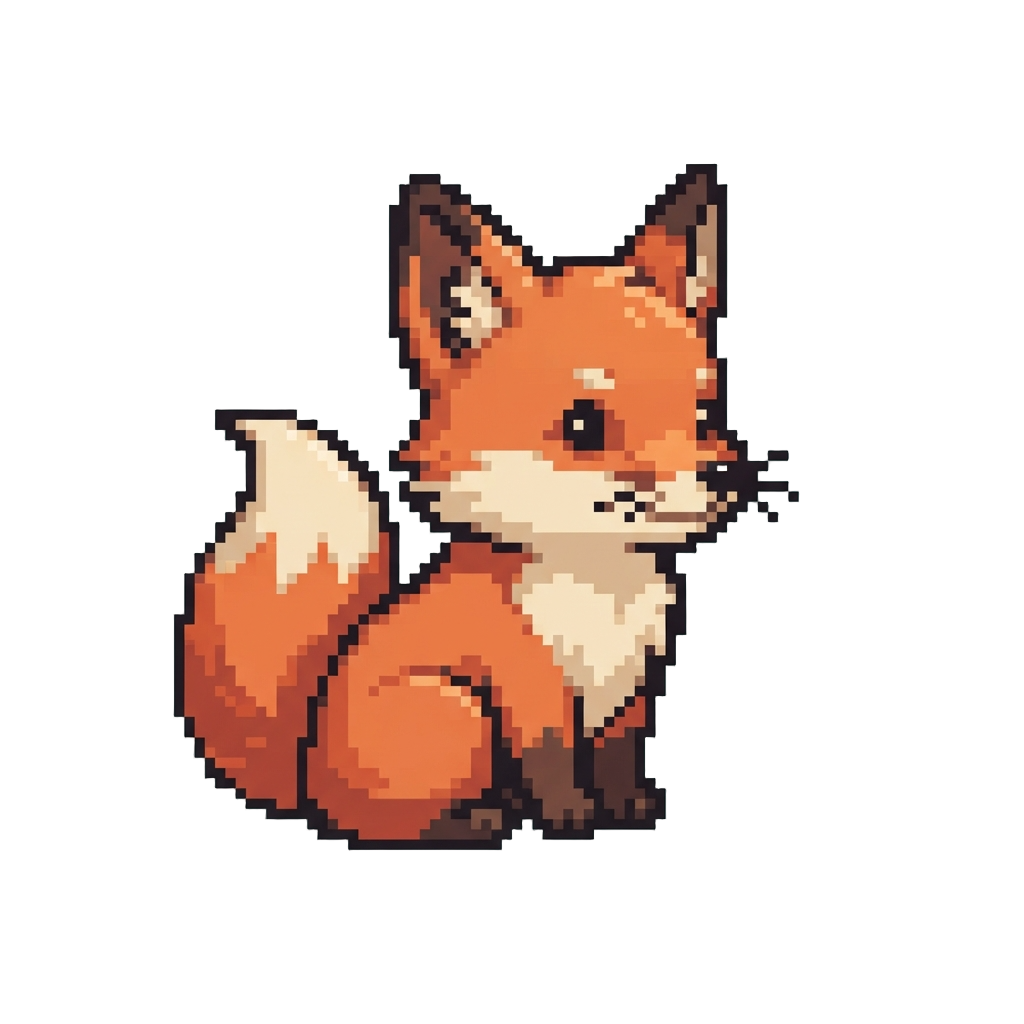 A Cute Chibi Fox