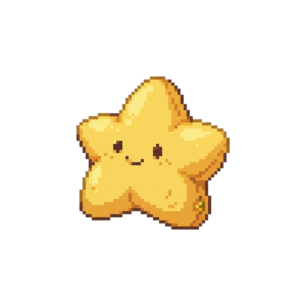 A Squishy Star Plush