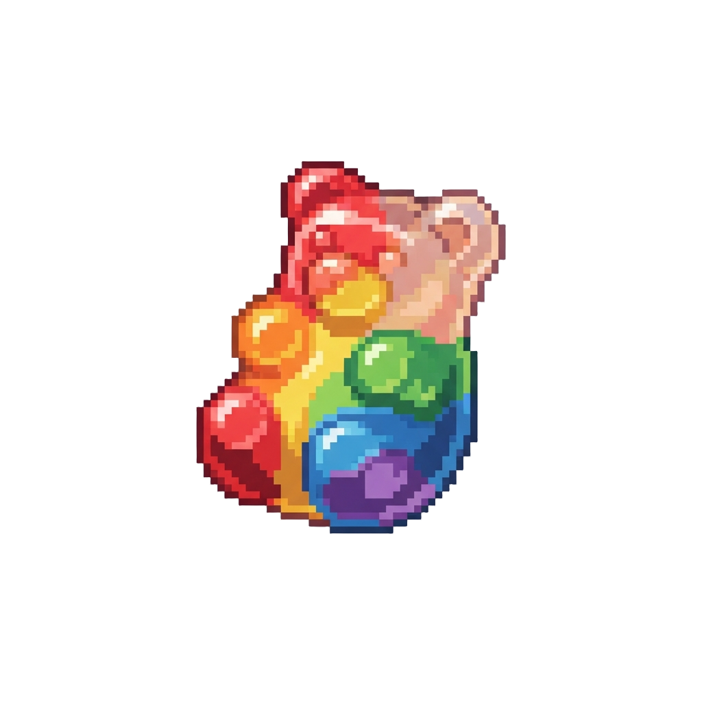Gummy Bear Raindrops